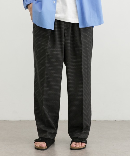 URBAN RESEARCH(アーバンリサーチ)の「KOMONプリントイージーパンツ(その他パンツ・メンズ・ブラック/グリーン・SMALL/MEDIUM/LARGE)」の3枚目の写真