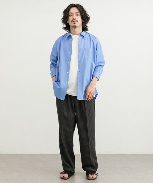 URBAN RESEARCH(アーバンリサーチ)の「KOMONプリントイージーパンツ(その他パンツ・メンズ・ブラック/グリーン・SMALL/MEDIUM/LARGE)」の6枚目の写真