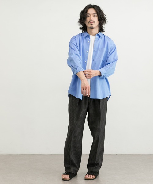 URBAN RESEARCH(アーバンリサーチ)の「KOMONプリントイージーパンツ(その他パンツ・メンズ・ブラック/グリーン・SMALL/MEDIUM/LARGE)」の8枚目の写真