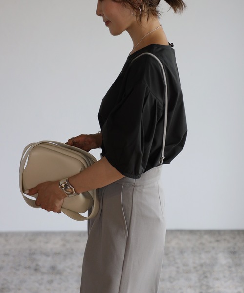 Bonjour Sagan（ボンジュールサガン）の「サスペンダー付き2WAYパンツ（その他パンツ・レディース・グレー/ラベンダー/ブルー系その他・FREE）」の6枚目の写真