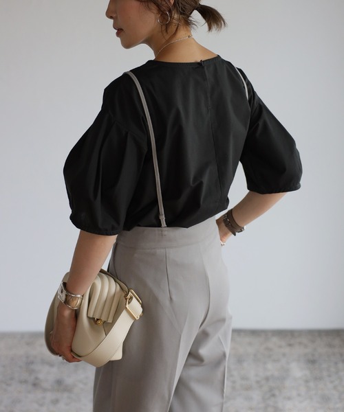 Bonjour Sagan（ボンジュールサガン）の「サスペンダー付き2WAYパンツ（その他パンツ・レディース・グレー/ラベンダー/ブルー系その他・FREE）」の8枚目の写真