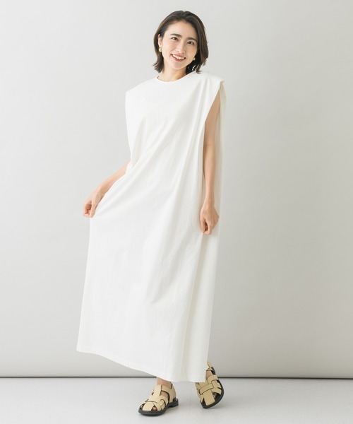 セール Katharine Ross Uvカット 接触冷感usaコットンタックショルダーワンピース ワンピース Katharine Ross キャサリンロス のファッション通販 Zozotown