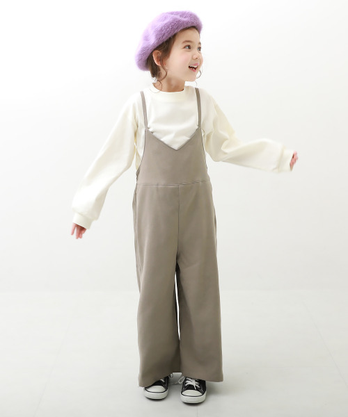 devirock（デビロック）の「キャミサロペット（サロペット/オーバーオール・キッズ・カーキ/ブラック/グレー系その他/ダークブラウン・150cm/120cm/160cm/130cm/110cm/140cm/100cm）」の16枚目の写真