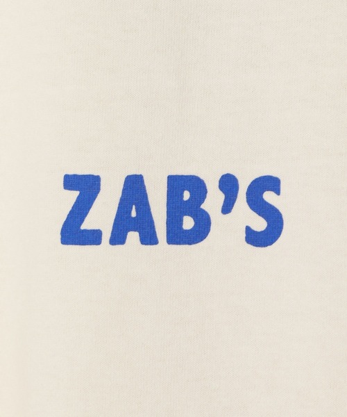 niko and...(ニコアンド)の「【LA FOOD SHOP】zab'sコラボTシャツ(Tシャツ/カットソー・メンズ・オフホワイト/ピンク・MEDIUM/LARGE)」の13枚目の写真