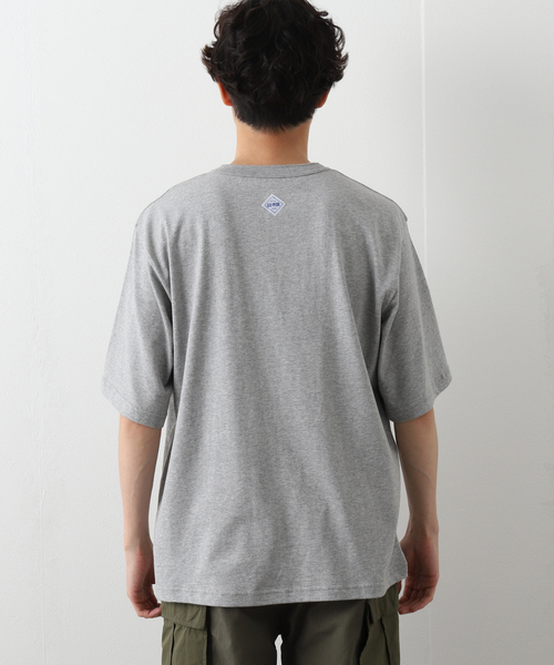 417 EDIFICE（フォーワンセブンエディフィス）の「【GO-PFOR / ゴー・ファー】別注 ヘンリーネック Tシャツ（Tシャツ/カットソー・メンズ・ブラック/グレー/ホワイト・SMALL/MEDIUM/LARGE/X-LARGE）」の7枚目の写真