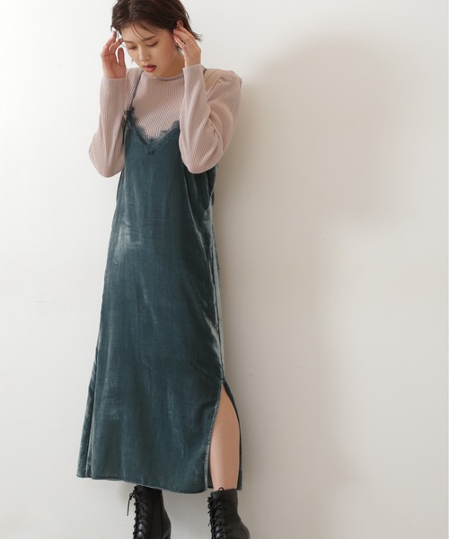JILL by JILL STUART(ジルバイジルスチュアート)の「◇シアートップスキャミOPセット(ワンピース・レディース・ライトグリーン/ピンク/ホワイト系その他/ブラウン・FREE)」の14枚目の写真