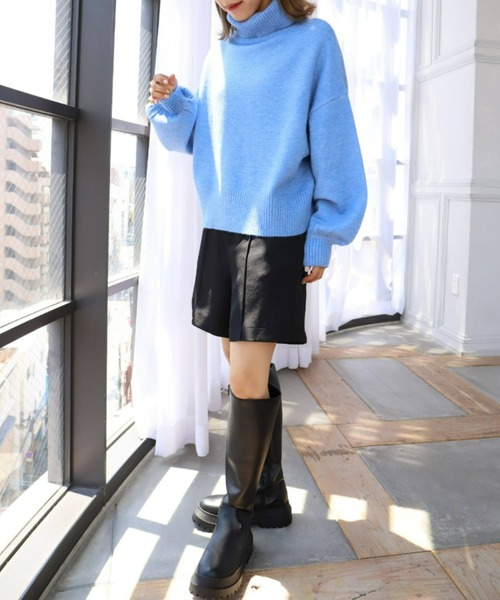 moment+（モーメントプラス）の「厚底ロングブーツ（ブーツ・レディース・ブラック/ブラウン・LL/S/M/L）」の18枚目の写真