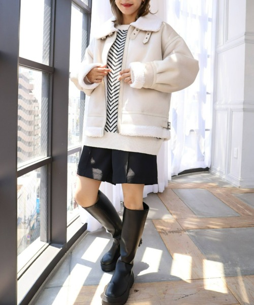 moment+（モーメントプラス）の「厚底ロングブーツ（ブーツ・レディース・ブラック/ブラウン・LL/S/M/L）」の17枚目の写真