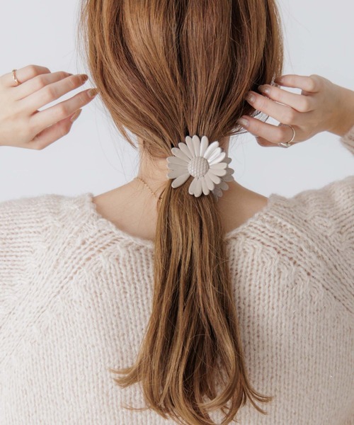 オーマーガレットクリップ（バレッタ/ヘアクリップ）｜flower（フラワー）のファッション通販 ZOZOTOWN