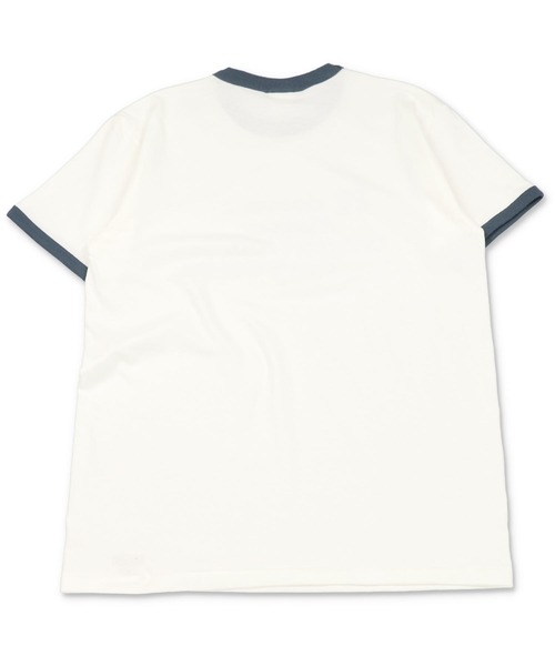 SPINNS（スピンズ）の「リンガーTシャツ（Tシャツ/カットソー・メンズ・スミクロ/バーガンディー/グリーン・ONESIZE）」の6枚目の写真