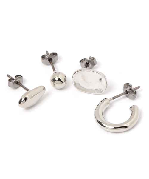 LEPSIM(レプシィム)の「7セットピアス 135925(ピアス(両耳用)・レディース・シルバー/シルバー×ゴールド/ゴールド・ONE SIZE)」の14枚目の写真