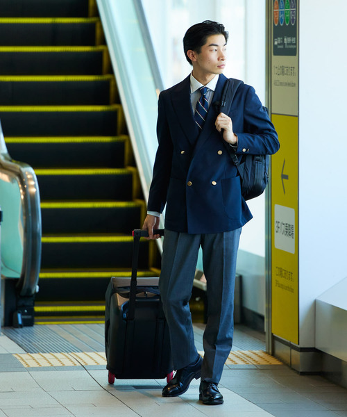 URBAN RESEARCH DOORS（アーバンリサーチドアーズ）の「LIFE STYLE TAILOR　メタルボタンWブレザー（テーラードジャケット・メンズ・ネイビー・44/46/48/50）」の20枚目の写真