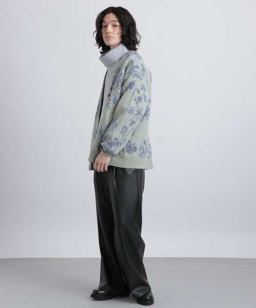 HARE（ハレ）の「シンセティックレザーワイドフレアパンツ(HARE)（その他パンツ・メンズ・ブラック・SMALL/MEDIUM）」の22枚目の写真