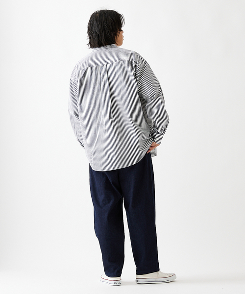 JOURNAL STANDARD(ジャーナルスタンダード)の「パターン バンド シャツ(シャツ/ブラウス・メンズ・クリアブルー/ホワイト/ベージュ/ダークブルー/ライトグリーン/コバルトブルー・MEDIUM/LARGE/SMALL)」の21枚目の写真