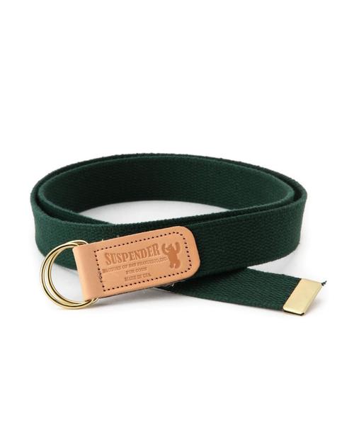 coen（コーエン）の「SUSPENDERFACTORY(サスペンダーファクトリー)リングベルト（ベルト・メンズ・レッド/ダークグリーン/ライトブルー/ネイビー・フリー）」の2枚目の写真