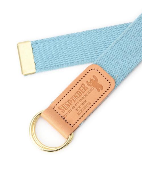 coen（コーエン）の「SUSPENDERFACTORY(サスペンダーファクトリー)リングベルト（ベルト・メンズ・レッド/ダークグリーン/ライトブルー/ネイビー・フリー）」の6枚目の写真