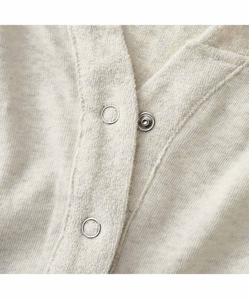 IEDIT（イディット）の「ＩＥＤＩＴ　綿１００％のエニワイズ加工が肌にやさしい　コットン裏パイルが快適なこなれデザインパジャマ（ルームウェア/パジャマ・レディース・杢グレー/オートミール/ネイビー・MEDIUM/X-LARGE/XX-LARGE/LARGE/SMALL）」の7枚目の写真