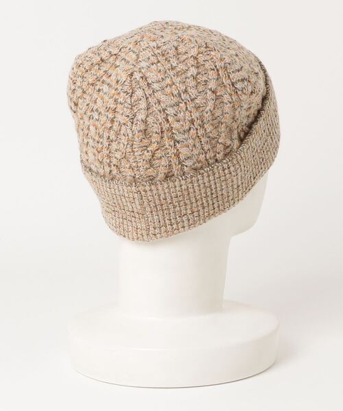 Snow Peak（スノーピーク）の「Alpaca Mixed Knit Cap（ニットキャップ/ビーニー・メンズ・マスタード/アイボリー・FREE）」の3枚目の写真
