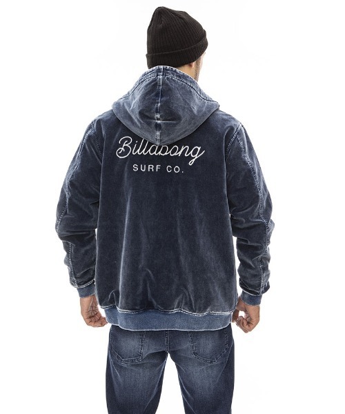 BILLABONG(ビラボン)の「BILLABONG メンズ 【WAVE WASHED】 INDIGO VELOUR JACKET ジャケット 【2022年秋冬モデル】/ビラボンジップアップブルゾン(ブルゾン・メンズ・インディゴブルー/ブルー・MEDIUM/LARGE/X-LARGE)」の5枚目の写真