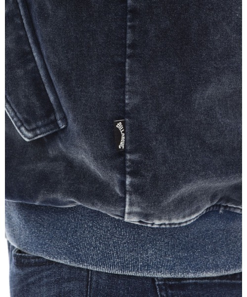 BILLABONG(ビラボン)の「BILLABONG メンズ 【WAVE WASHED】 INDIGO VELOUR JACKET ジャケット 【2022年秋冬モデル】/ビラボンジップアップブルゾン(ブルゾン・メンズ・インディゴブルー/ブルー・MEDIUM/LARGE/X-LARGE)」の8枚目の写真