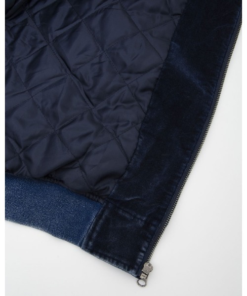 BILLABONG(ビラボン)の「BILLABONG メンズ 【WAVE WASHED】 INDIGO VELOUR JACKET ジャケット 【2022年秋冬モデル】/ビラボンジップアップブルゾン(ブルゾン・メンズ・インディゴブルー/ブルー・MEDIUM/LARGE/X-LARGE)」の16枚目の写真