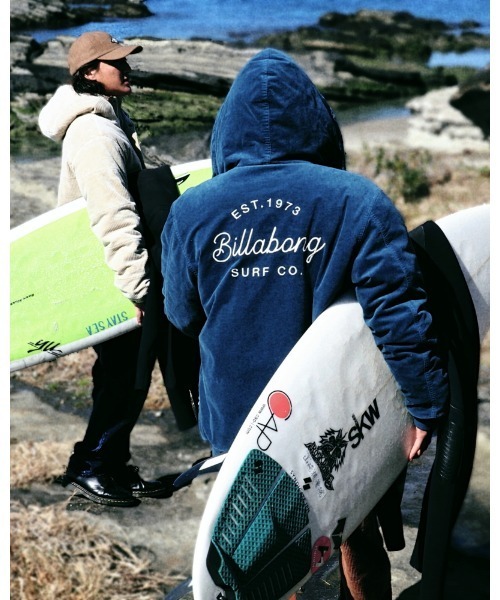 BILLABONG(ビラボン)の「BILLABONG メンズ 【WAVE WASHED】 INDIGO VELOUR JACKET ジャケット 【2022年秋冬モデル】/ビラボンジップアップブルゾン(ブルゾン・メンズ・インディゴブルー/ブルー・MEDIUM/LARGE/X-LARGE)」の9枚目の写真