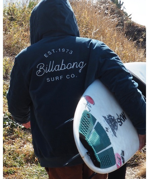 BILLABONG(ビラボン)の「BILLABONG メンズ 【WAVE WASHED】 INDIGO VELOUR JACKET ジャケット 【2022年秋冬モデル】/ビラボンジップアップブルゾン(ブルゾン・メンズ・インディゴブルー/ブルー・MEDIUM/LARGE/X-LARGE)」の3枚目の写真