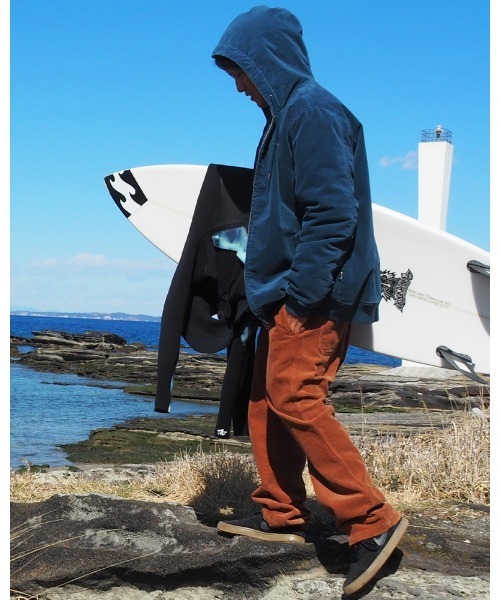 BILLABONG(ビラボン)の「BILLABONG メンズ 【WAVE WASHED】 INDIGO VELOUR JACKET ジャケット 【2022年秋冬モデル】/ビラボンジップアップブルゾン(ブルゾン・メンズ・インディゴブルー/ブルー・MEDIUM/LARGE/X-LARGE)」の15枚目の写真