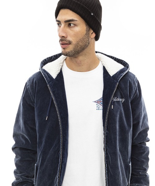 BILLABONG(ビラボン)の「BILLABONG メンズ 【WAVE WASHED】 INDIGO VELOUR JACKET ジャケット 【2022年秋冬モデル】/ビラボンジップアップブルゾン(ブルゾン・メンズ・インディゴブルー/ブルー・MEDIUM/LARGE/X-LARGE)」の22枚目の写真