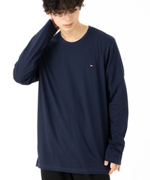 トミーヒルフィガー 長袖Tシャツ ロンT ワンポイント