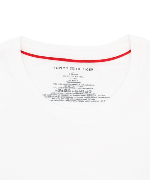 TOMMY HILFIGER(トミーヒルフィガー)の「トミーヒルフィガー 長袖Tシャツ ロンT ワンポイント(Tシャツ/カットソー・メンズ・ホワイト/ネイビー/グレー/ブラック・XL/L/S/M)」の8枚目の写真