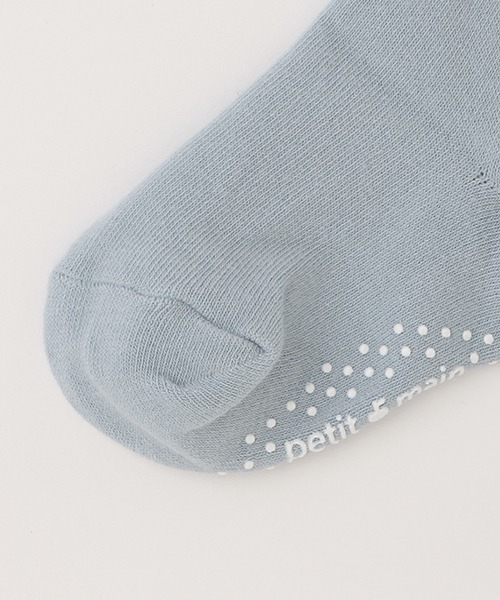 petit main（プティマイン）の「プチリボンタイツ（ソックス/靴下・キッズ・モカ/アイボリー/ライトピンク/ライトブルー・120cm/80ｃｍ/100cm/130cm/90cm/110cm）」の8枚目の写真