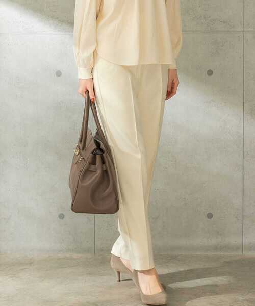 URBAN RESEARCH ROSSO（アーバンリサーチロッソ）の「『UR TECH』スティックパンツ（その他パンツ・レディース・アイボリー/ブラック/ブルー・38/36）」の4枚目の写真