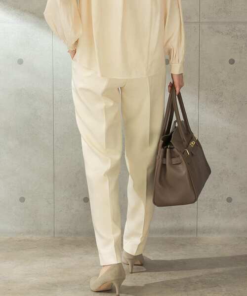 URBAN RESEARCH ROSSO（アーバンリサーチロッソ）の「『UR TECH』スティックパンツ（その他パンツ・レディース・アイボリー/ブラック/ブルー・38/36）」の7枚目の写真