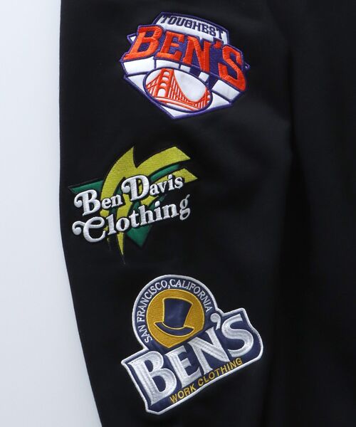 BEN DAVIS（ベンデイビス）の「【BEN DAVIS(ベンデイビス)】CHAMPIONSHIP PATCHED CREW NECK SWEAT / 袖ワッペン 刺繍 古着風 クルーネック スウェット（スウェット・メンズ・グレー/ブラック/イエロー/オフホワイト/ネイビー/ピンク系その他2・MEDIUM/LARGE/X-LARGE）」の15枚目の写真