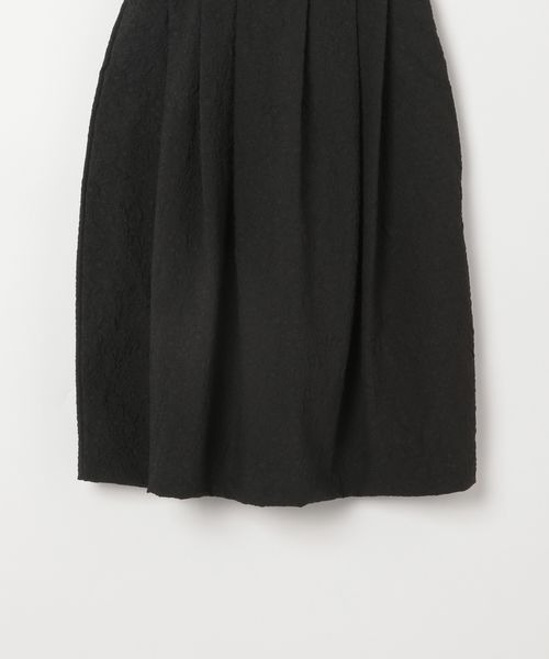 LOWRYS FARM（ローリーズファーム）の「フクレＪＱジャンスカ　175478（ジャンパースカート・キッズ・ブラック/オフホワイト・110/120/130/140/150）」の6枚目の写真