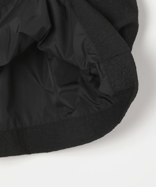 LOWRYS FARM（ローリーズファーム）の「フクレＪＱジャンスカ　175478（ジャンパースカート・キッズ・ブラック/オフホワイト・110/120/130/140/150）」の4枚目の写真