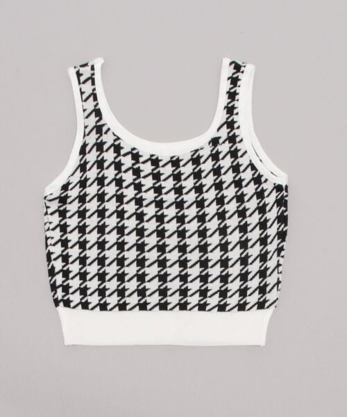 Burner(バーナー)の「【OKUOKU 0909】千鳥格子 タンクトップ oku-tops-638942522141-10(タンクトップ・レディース・C/D/E/A/B・FREE)」の10枚目の写真