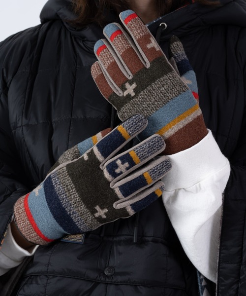 PENDLETON（ペンドルトン）の「【 PENDLETON / ペンドルトン 】  スマホ対応 PDW レディースグローブ WOMEN’S GLOVE PDW（手袋・レディース・ブラック/ダークブラウン/グレイッシュベージュ・FREE）」の6枚目の写真