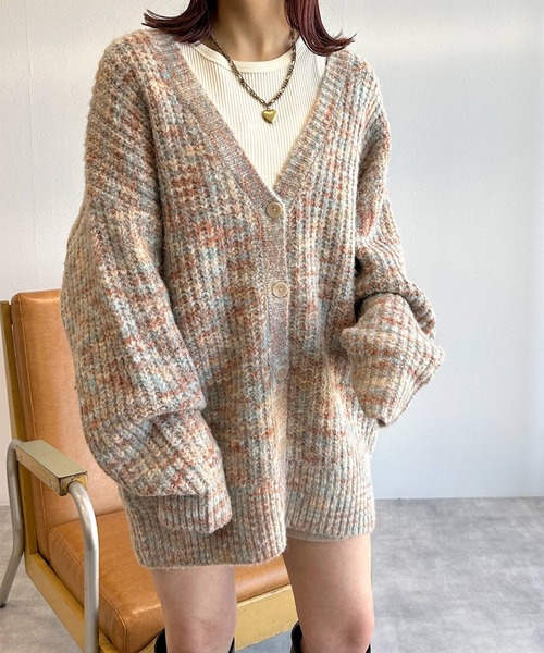w closet（ダブルクローゼット）の「【前後2WAY】ミックスヤーン