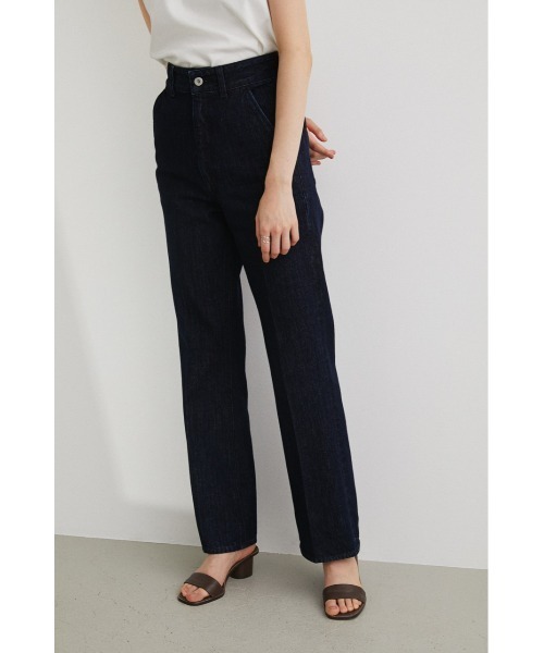 STYLEMIXER(スタイルミキサー)の「センタープレスデニム(デニムパンツ・レディース・インディゴブルー・X-SMALL/SMALL/MEDIUM)」の3枚目の写真