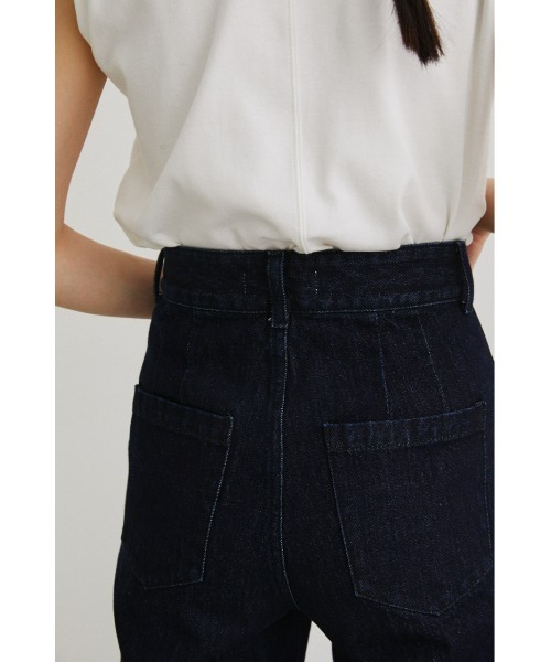 STYLEMIXER(スタイルミキサー)の「センタープレスデニム(デニムパンツ・レディース・インディゴブルー・X-SMALL/SMALL/MEDIUM)」の8枚目の写真