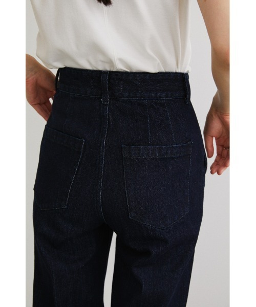 STYLEMIXER(スタイルミキサー)の「センタープレスデニム(デニムパンツ・レディース・インディゴブルー・X-SMALL/SMALL/MEDIUM)」の9枚目の写真