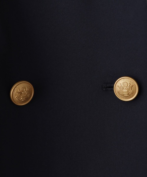 Honeys（ハニーズ）の「ダブル釦ゆるテーラード（テーラードジャケット・レディース・ブラック/ネイビー系/サックスブルー系/ネイビー/ベージュ・S/M/L/LL）」の20枚目の写真