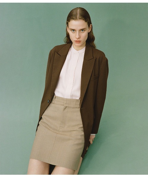 MIESROHE ミースロエ シャギーミニスカート MIESROHE（ミースロエ）の「ミニスカート（スカート）」 - WEAR