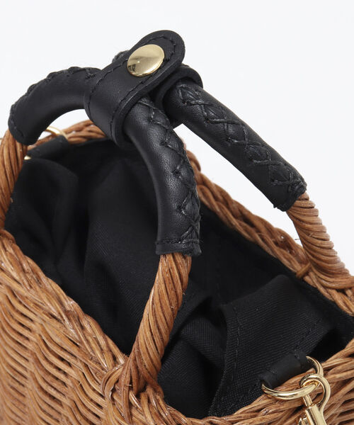 The Bagmati(ザバグマティ)の「【BAGMATI/ バグマティ】◇【WEB限定】スクエアかごバッグ(かごバッグ・レディース・キャメル・FREE)」の14枚目の写真