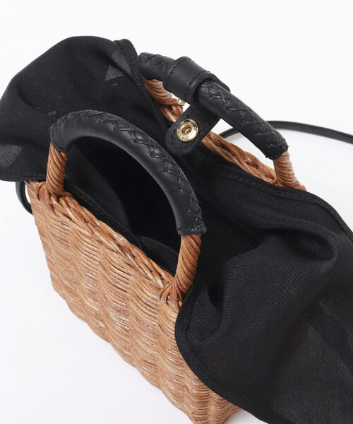 The Bagmati(ザバグマティ)の「【BAGMATI/ バグマティ】◇【WEB限定】スクエアかごバッグ(かごバッグ・レディース・キャメル・FREE)」の11枚目の写真