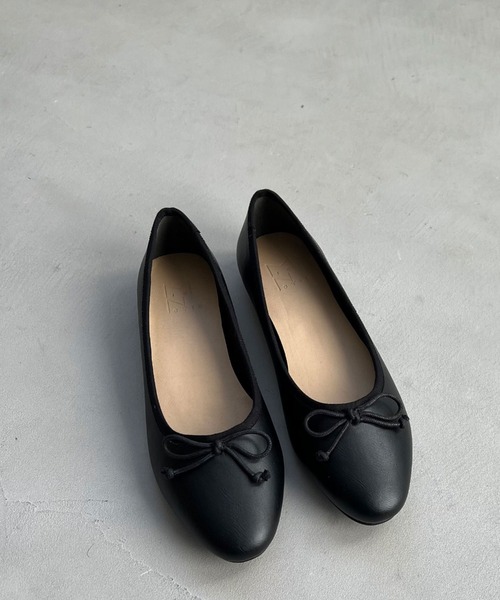 Doux archives（ドゥアルシーヴ）の「バレエシューズ（バレエシューズ・レディース・グリーン/ブラック・MEDIUM/LARGE）」の6枚目の写真