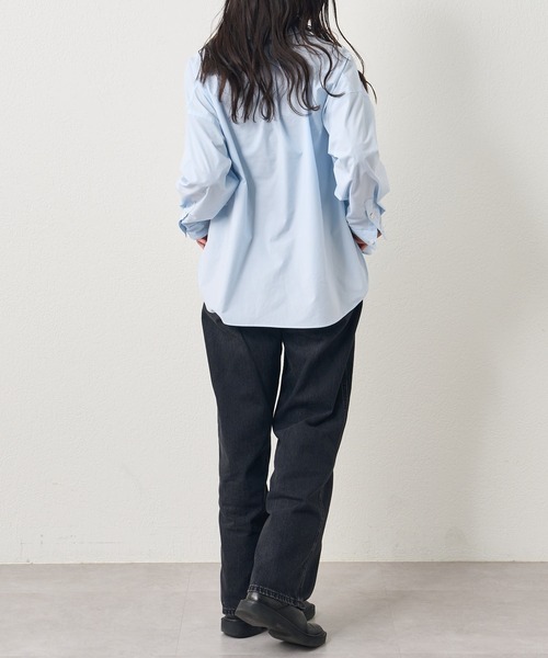 russet(ラシット)の「レギュラーシャツ(KS-067)(シャツ/ブラウス・レディース・サックスブルー/ブラック/ホワイト・FREE)」の20枚目の写真