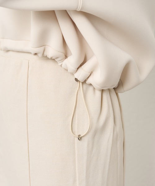 russet（ラシット）の「シャーリングショートパーカー(O-065)（パーカー・レディース・ネイビー/ブラウン/アイボリー・FREE）」の6枚目の写真